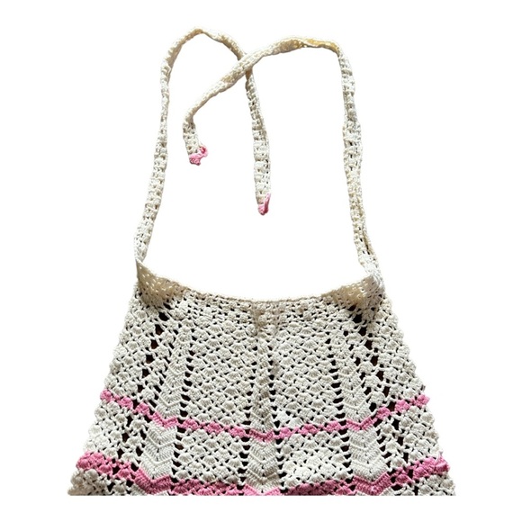 Vintage Hand Crocheted Apron‎ - Picture 3 of 3